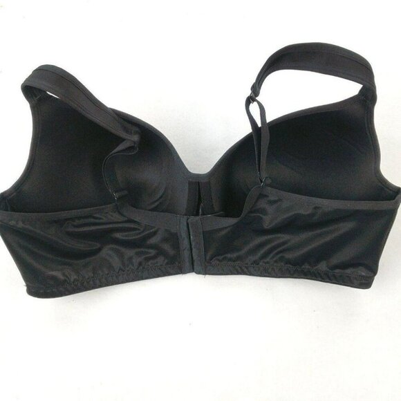 Cacique Lane Bryant Bra Smooth Balconette Underwire Plus Size 40G Black - Picture 3 of 10